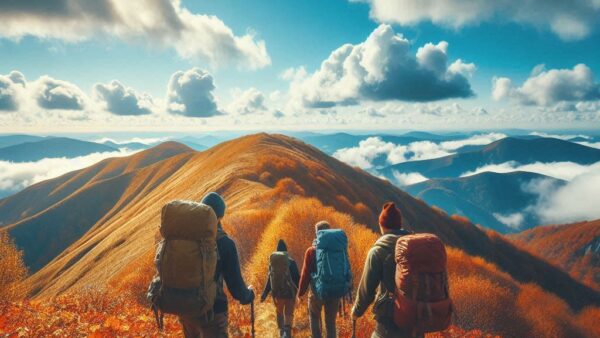 秋の紅葉が美しい 低山登山の魅力